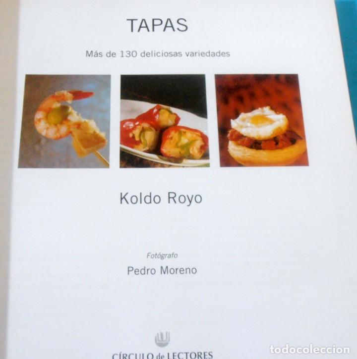 Libros de segunda mano: TAPAS, KOLDO ROYO - Foto 2