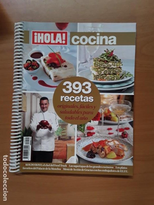 revista hola cocina 393 recetas - Compra venta en todocoleccion