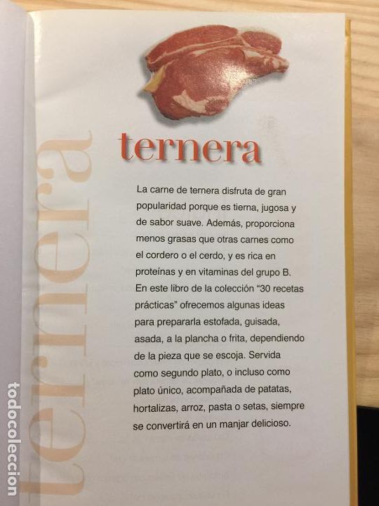 Libros de segunda mano: 30 RECETAS PRACTICAS: TERNERA - Foto 3