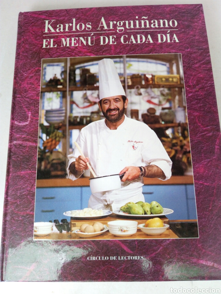 Libros de segunda mano: KARLOS ARGUI&Ntilde;ANO EL MENU DE CADA DIA - Foto 1