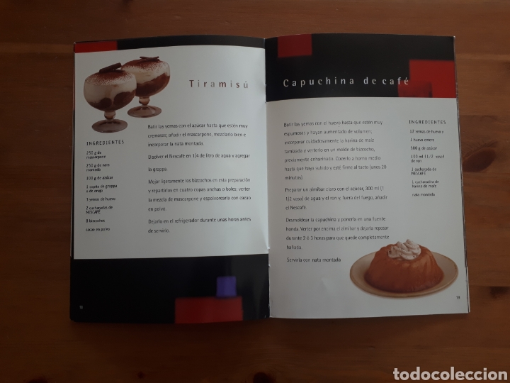 Libros de segunda mano: Recetario Nescaf&eacute; - Foto 3