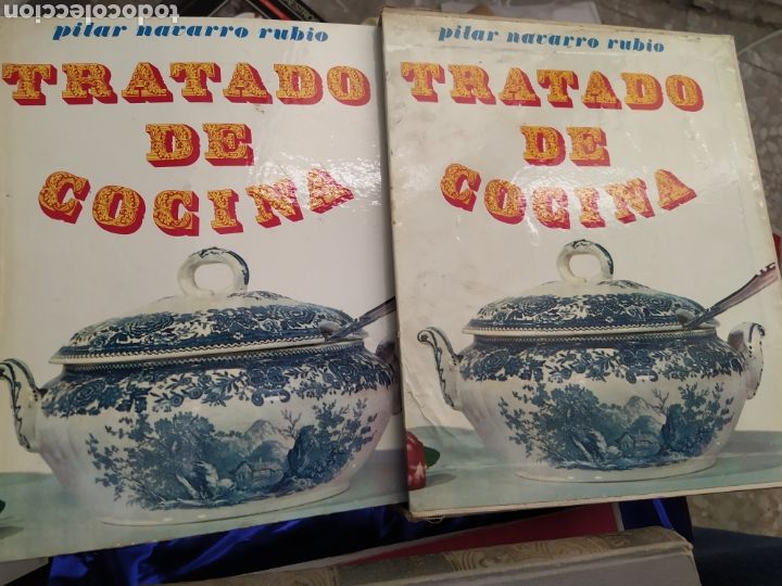 Libri di seconda mano: Tratado de cocina Pilar Navarro Rubio tapa dura con estuche