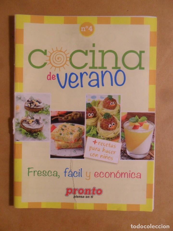 Livres d'occasion: CUADERNILLO N&ordm; 4 - COCINA DE VERANO - FRESCA, FACIL Y ECONOMICA - PRONTO