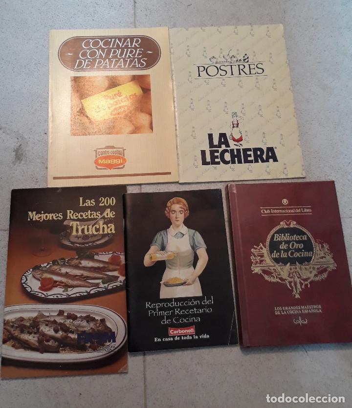 Libros de segunda mano: LOTE 5 LIBROS DE COCINA - Foto 1