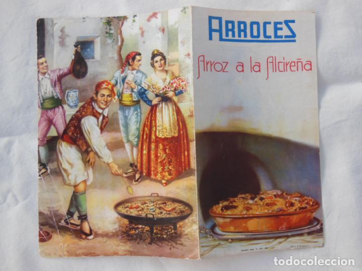 Libros de segunda mano: Folleto Cocina : ARROZ A LA ALCIRE&Ntilde;A