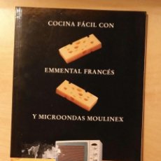 Libros de segunda mano: LCU 45 COCINA FÁCIL CON EMMENTAL FRANCÉS - MOULINEX. Lote 212390060