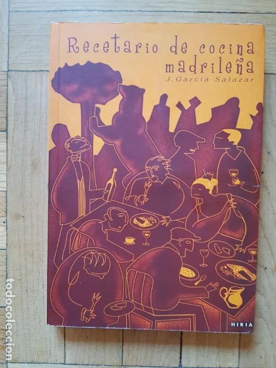 Libros de segunda mano: RECETARIO DE COCINA MADRILE&Ntilde;A. GARCIA SALAZAR