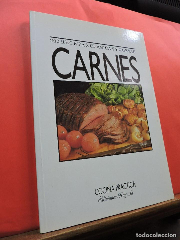 Gebrauchte B&uuml;cher: 200 recetas cl&aacute;sicas nuevas. Carnes. Ediciones Rayuela. Valencia 1991.
