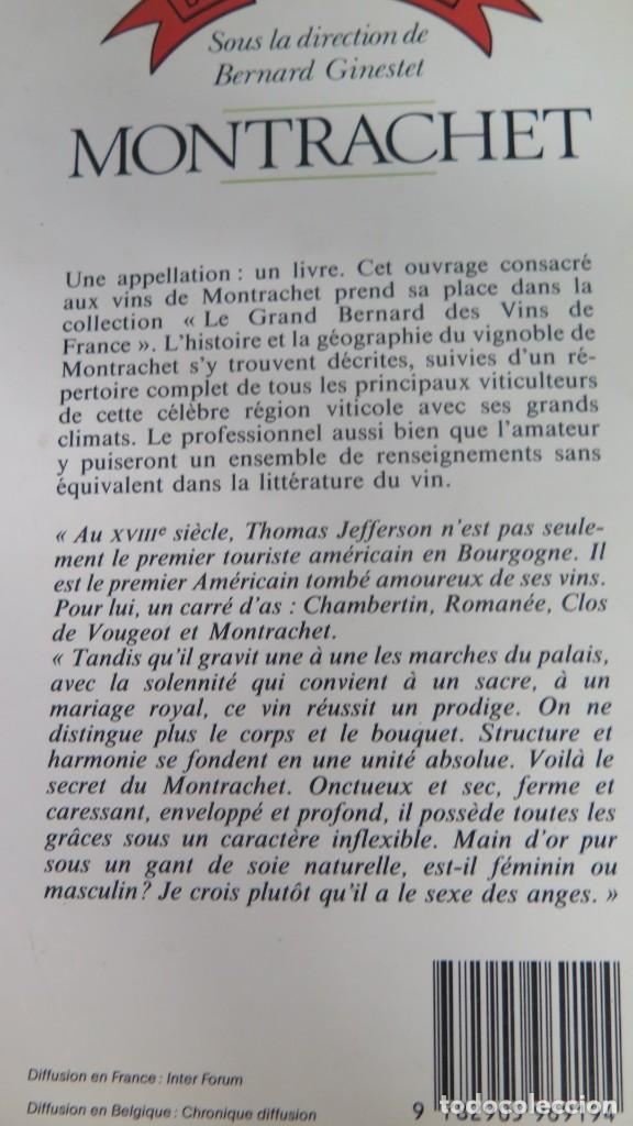 Libros de segunda mano: MONTRACHET. BAZIN - Foto 2