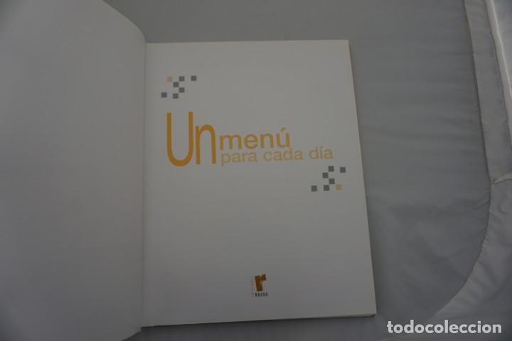 Libros de segunda mano: 19C - UN MENU PARA CADA DIA / EDICIONES RUEDA - Foto 4