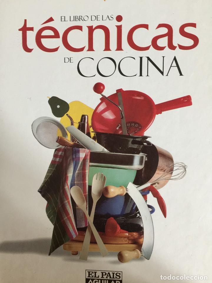 Libros de segunda mano: El libro de las t&eacute;cnicas de cocina (coleccionable) - Foto 1