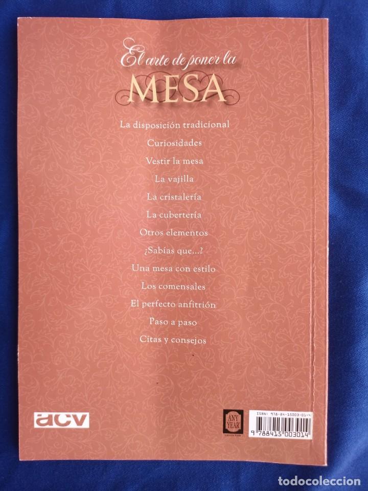 Libros de segunda mano: El arte de poner la mesa, 2010 - Foto 2