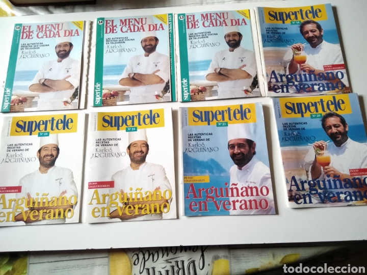 Libros de segunda mano: El men&uacute; de Karlos Argui&ntilde;ano supertele - Foto 1