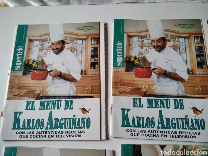 Libros de segunda mano: 6 libritos El men&uacute; de Karlos Argui&ntilde;ano - Foto 2