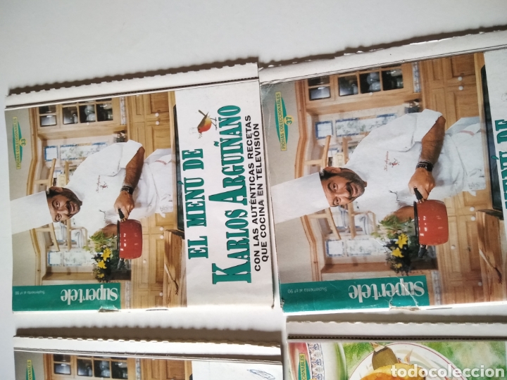 Libros de segunda mano: 6 libritos El men&uacute; de Karlos Argui&ntilde;ano - Foto 4