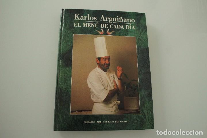 Libros de segunda mano: KARLOS ARGUI&Ntilde;ANO EL MEN&Uacute; DE CADA D&Iacute;A - Foto 1