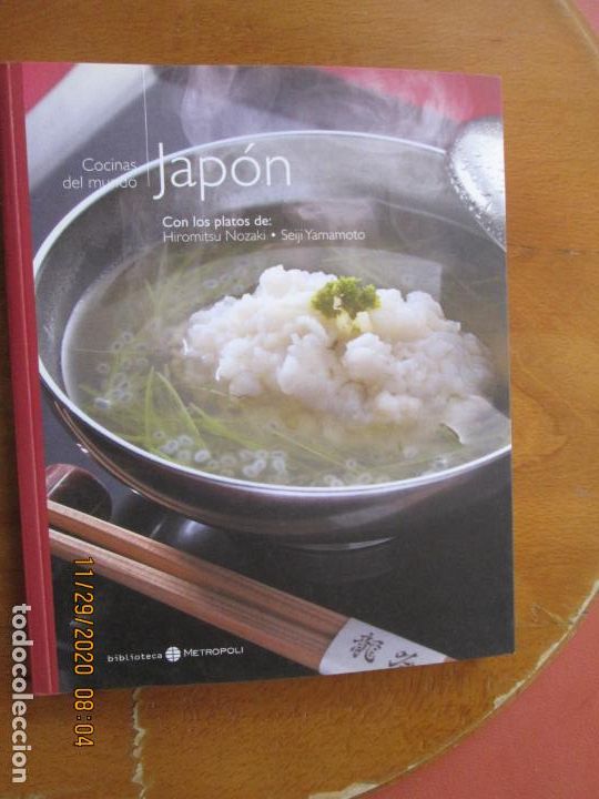 Libros de segunda mano: NUESTRA COCINA N&ordm; 18 - JAPON - BIBLIOTECA METROPOLI - EL MUNDO- HIROMITSU NOZAKI