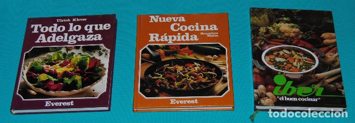Libros de segunda mano: Lote de 3 libros de cocina - Foto 1