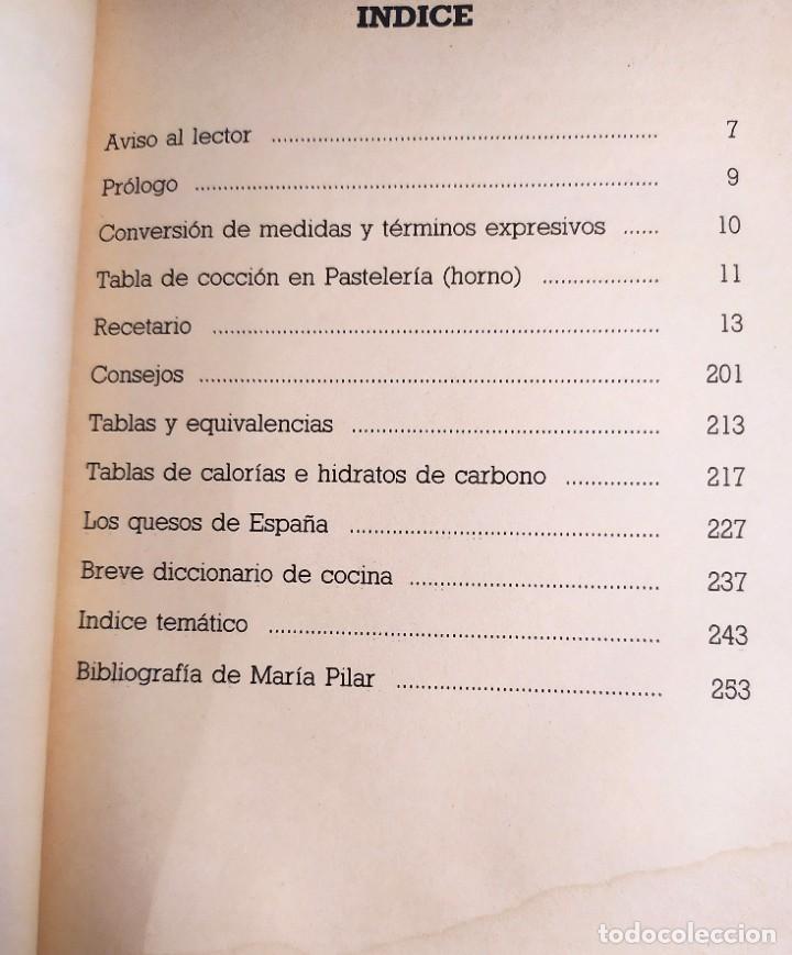 Libros de segunda mano: EL GRAN LIBRO DE LOS POSTRES DE MARIA PILAR - Foto 2