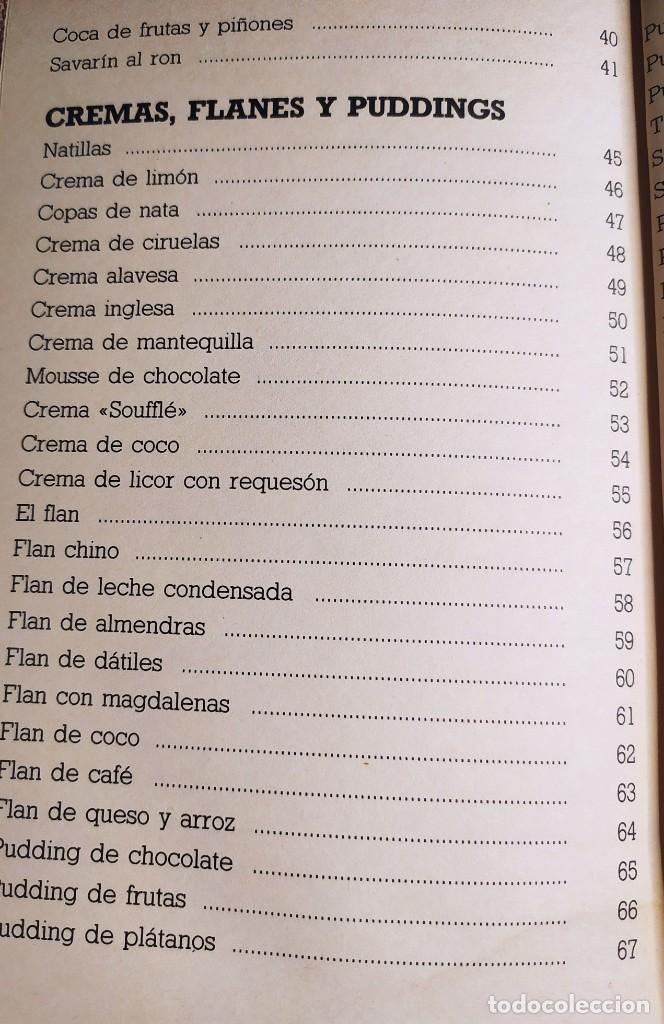 Libros de segunda mano: EL GRAN LIBRO DE LOS POSTRES DE MARIA PILAR - Foto 5