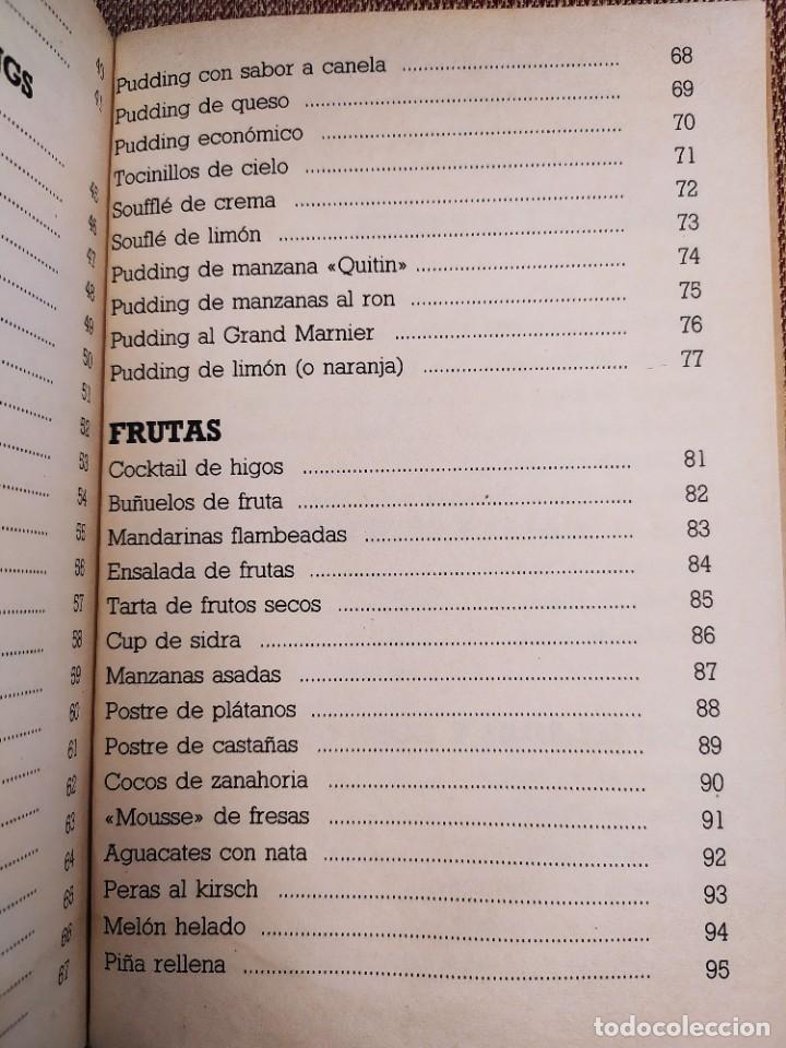 Libros de segunda mano: EL GRAN LIBRO DE LOS POSTRES DE MARIA PILAR - Foto 6