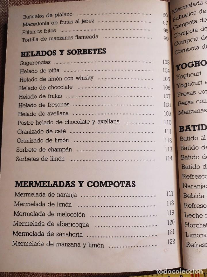 Libros de segunda mano: EL GRAN LIBRO DE LOS POSTRES DE MARIA PILAR - Foto 7