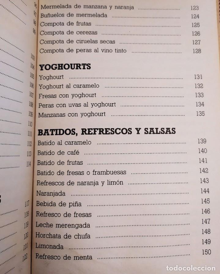 Libros de segunda mano: EL GRAN LIBRO DE LOS POSTRES DE MARIA PILAR - Foto 8