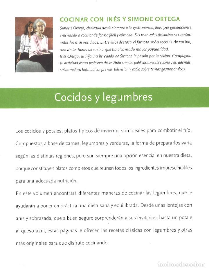 Libros de segunda mano: Cocinar con In&eacute;s y Simone Ortega. 4 libros - Foto 5