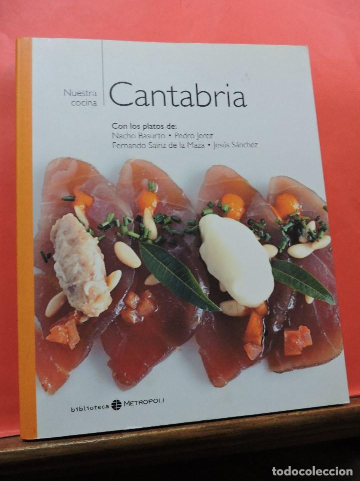 Libros de segunda mano: Nuestra cocina Cantabria. El Mundo Biblioteca Metropoli N&ordm; 13