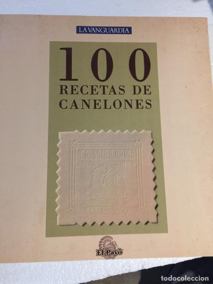 Libros de segunda mano: 100 recetas de canelones - Foto 1
