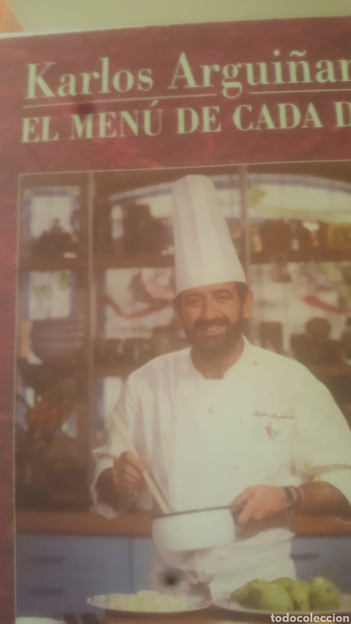 Libros de segunda mano: Karlos Argui&ntilde;ano el menu de cada dia - Foto 1