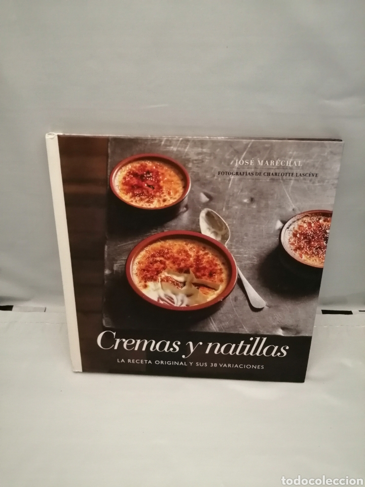 Libri di seconda mano: CREMAS Y NATILLAS (solo libro). La receta original y sus 38 variaciones (Primera edici&oacute;n)
