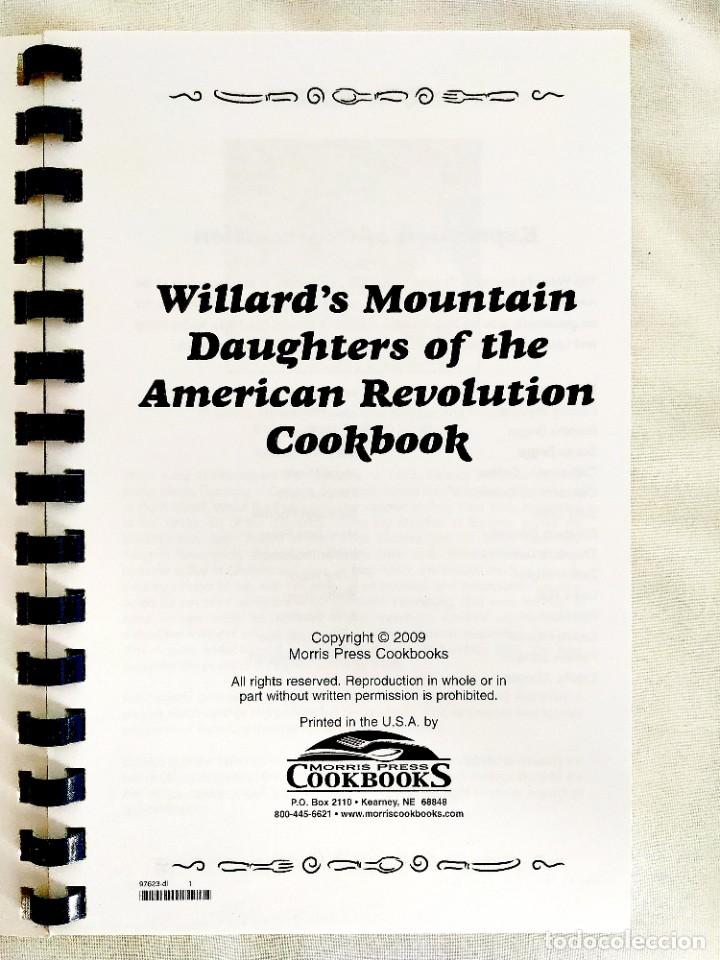 Libros de segunda mano: WILLARDS MOUNTAIN DAR COOKBOOK - Foto 1