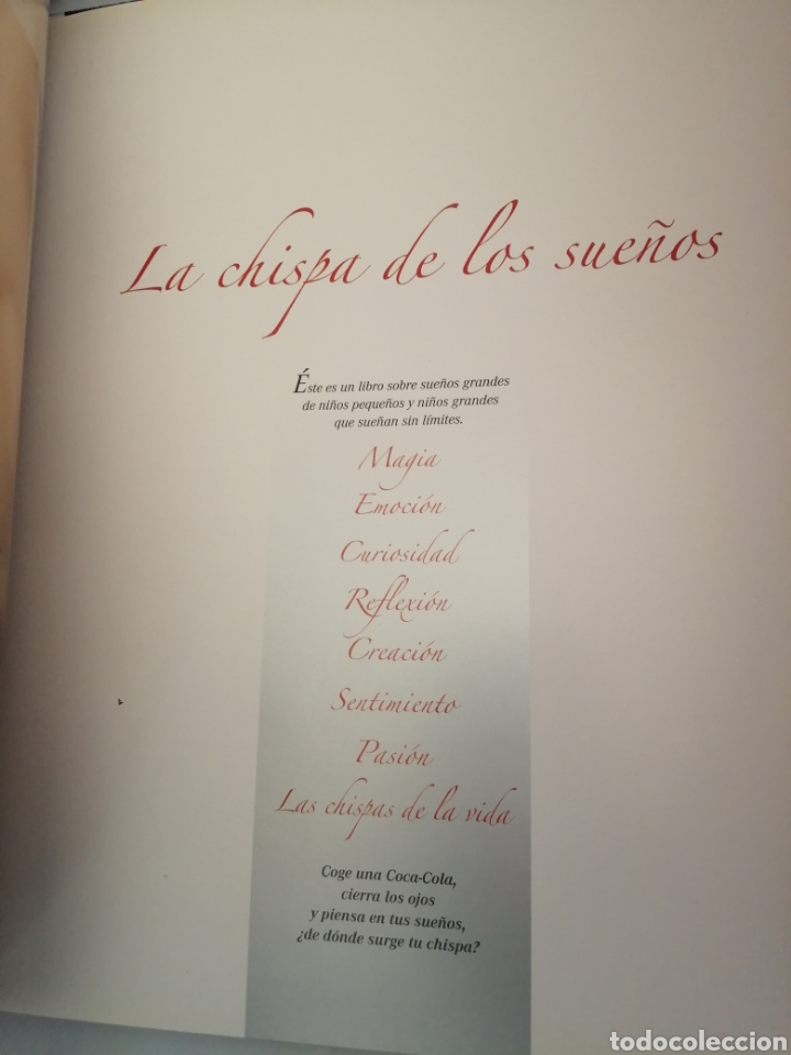 Libros de segunda mano: LA CHISPA DE LOS SUE&Ntilde;OS (Coca Cola) - Foto 3