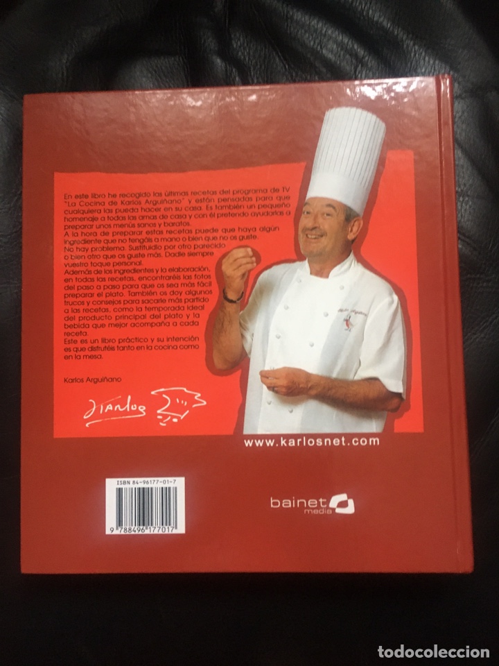 Libros de segunda mano: Cocinando con Karlos Argui&ntilde;ano - Foto 2