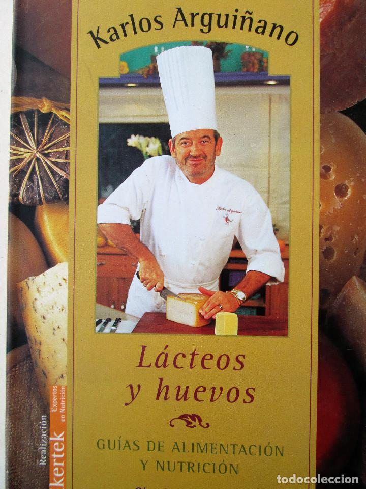 Libros de segunda mano: GUIAS DE ALIMENTACIÓN Y NUTRICIÓN – KARLOS ARGUIÑANO - 8 LIBROS - Foto 7 - 247284185
