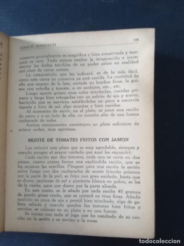 Libros de segunda mano: Cocina de recursos.Ignacio Domenech. - Foto 5