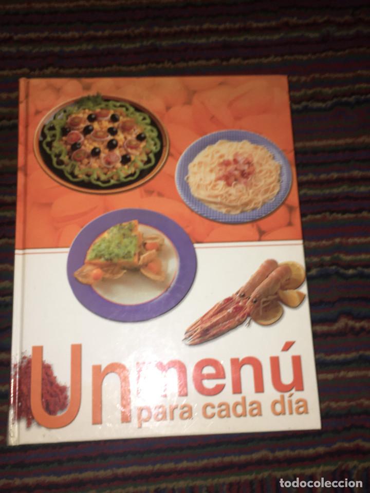 Libros de segunda mano: UN MENU PARA CADA DIA - Foto 1