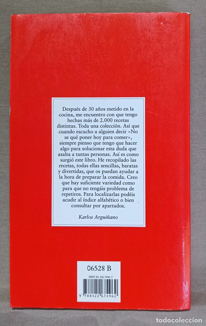 Libros de segunda mano: 1069 recetas. Karlos Argui&ntilde;ano.ENV&Iacute;O GRATIS - Foto 2