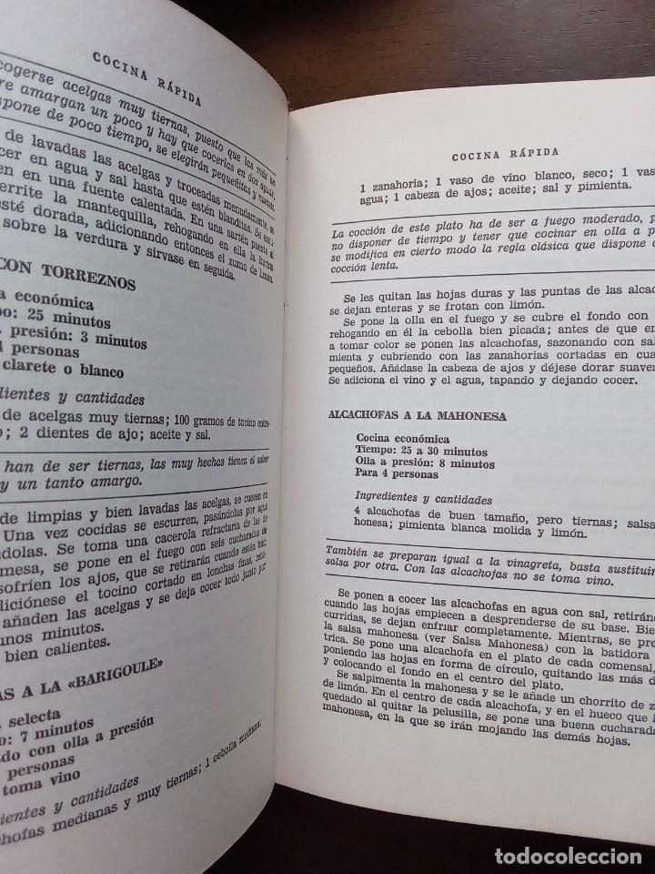 Libros de segunda mano: Cocina r&aacute;pida.Leonor Ram&iacute;rez. - Foto 4