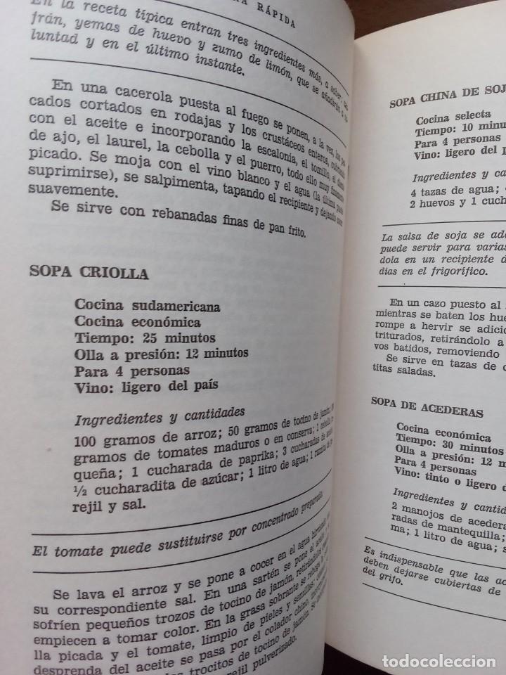 Libros de segunda mano: Cocina r&aacute;pida.Leonor Ram&iacute;rez. - Foto 5