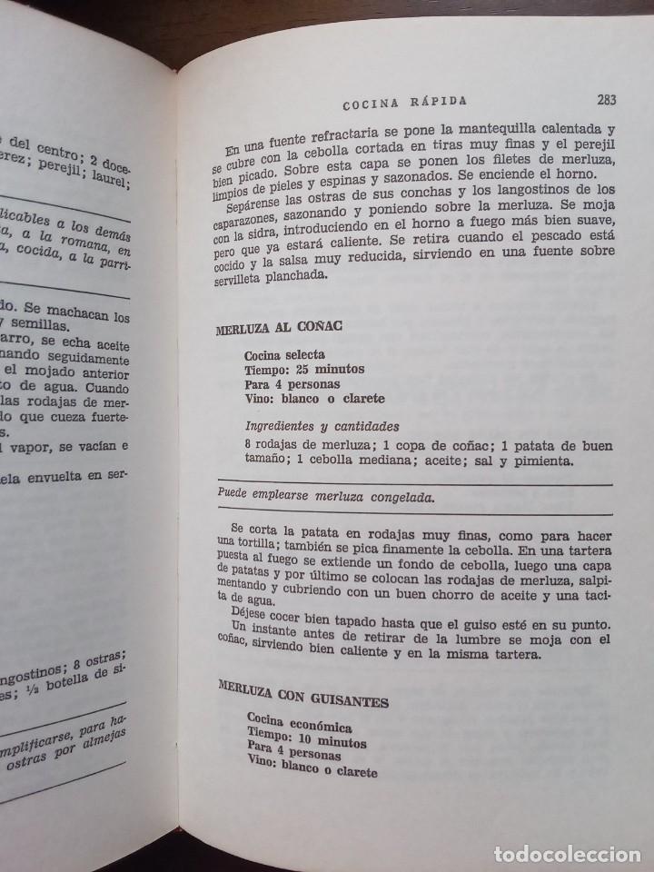 Libros de segunda mano: Cocina r&aacute;pida.Leonor Ram&iacute;rez. - Foto 6