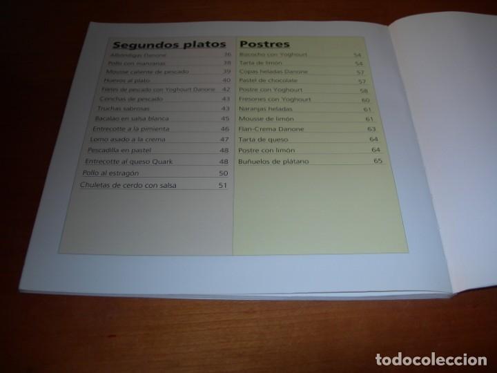 Libros de segunda mano: LA COCINA DE DANONE / - Foto 3