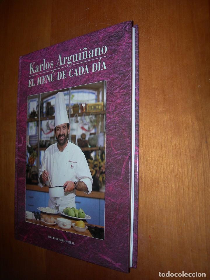 Libros de segunda mano: EL MEN&Uacute; DE CADA D&Iacute;A / KARLOS ARGUI&Ntilde;ANO - Foto 1