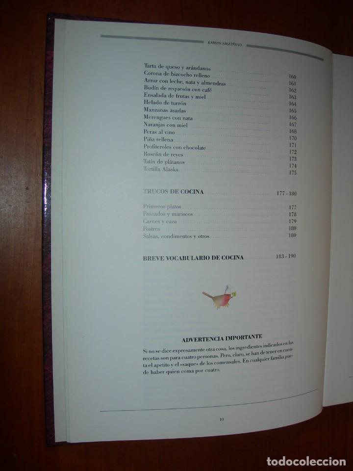 Libros de segunda mano: EL MEN&Uacute; DE CADA D&Iacute;A / KARLOS ARGUI&Ntilde;ANO - Foto 5
