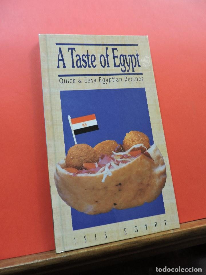 Libros de segunda mano: A taste of Egypt. Quick & Easy Egyptian Recipes. ISIS