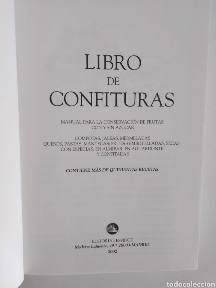 Libros de segunda mano: Libro de confituras / May Byron - Foto 2