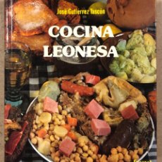 Libros de segunda mano: LA COCINA LEONESA. JOSÉ GUTIÉRREZ TASCÓN. EDITORIAL EVEREST 1987.. Lote 269296933