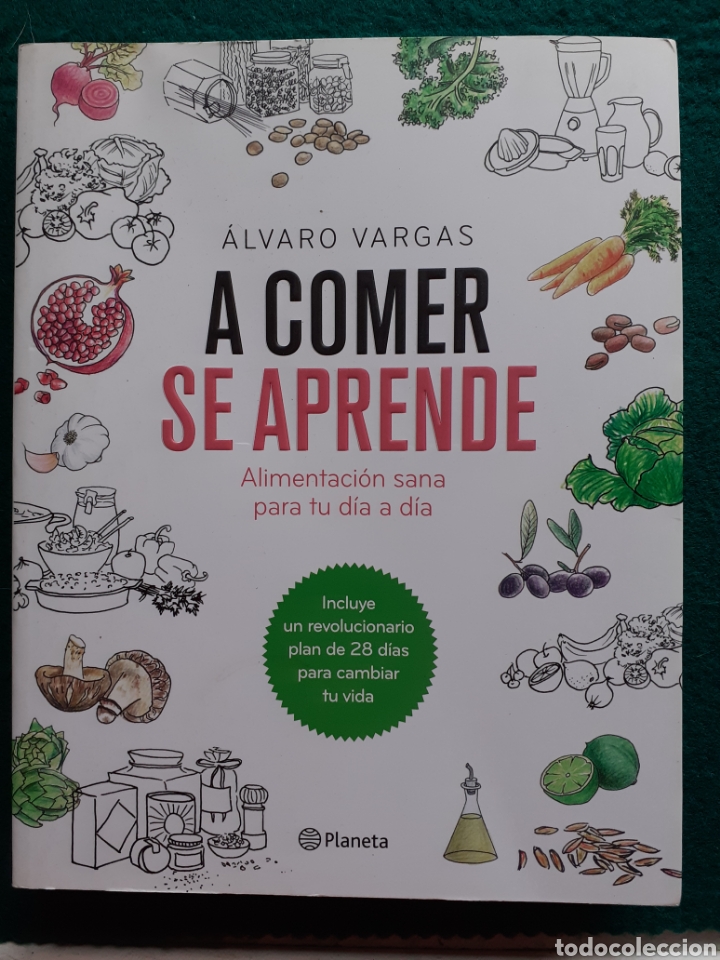 Libros de segunda mano: A COMER SE APRENDE - ALVARO VARGAS - Foto 1