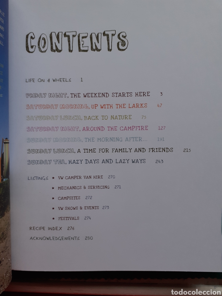 Libros de segunda mano: Camper Van Cookbook. En ingles - Foto 3